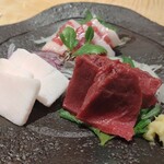 そま莉 - 馬刺し盛り