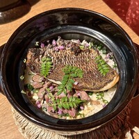 お肉屋 けいすけ 三男坊 - 土鍋ご飯