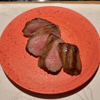 お肉屋 けいすけ 三男坊 - 厚切りタン元