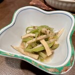 竹うち - 若ごぼう煮