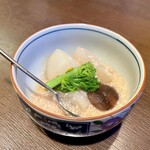 竹うち - かぶと鶏そぼろ煮