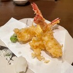 竹うち - 足赤えび天ぷら
