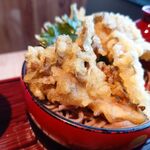 奥出雲そば処 一福 - 舞茸天そばアップ