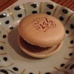 妙見石原荘 食菜石蔵 - 黒蜜アイス最中