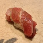 鮨　かねさか - 砂ずり（大トロ）