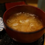 漁亭浜や - 蟹汁（渡り蟹）