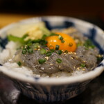 漁亭浜や - 生しらす丼（￥1200）
