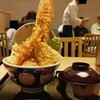 ひかり屋 - 特上穴子一本天丼 (税込)1,738円 (2025.03.24)