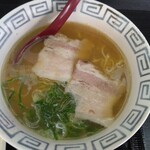 らーめん喜六 - らーめんセット650円、醤油らーめん(2025.3.9)