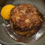 虎ノ門 楽㐂 - ラムつくねと卵黄