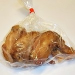 まるた小屋 - 手羽先の唐揚げ (3個 ￥360)