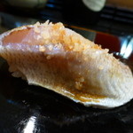 すし処 さいとう - 【H26.7.19】小鯛に車海老のフレーク。絶妙の〆加減。