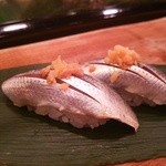 丸萬寿司 - 握り こはだ