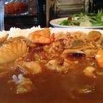 ５種類のシーフードデラックスカレー