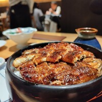 ひつまぶし名古屋備長 グランフロント大阪店 - 蓋が閉まらない「上うなぎひつまぶし」ご飯大盛り
