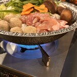 串揚げ とろろ鍋 華金 - 