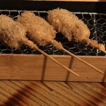 串揚げ とろろ鍋 華金 - 