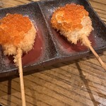 串揚げ とろろ鍋 華金 - 