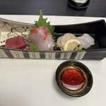 伊達の牛たん本舗 本店 - お刺身４種盛り