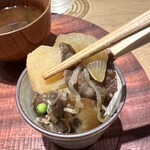 かくしか食堂 - 新じゃがの無水肉じゃが