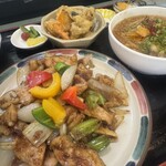 中国料理 頤和園 - コショーにバジルとカレーの風味も感じます