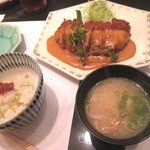 さか本 - お味噌汁がめちゃくちゃ美味しかった！