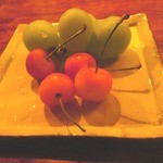 ル テアトル - 大粒のチェリーとシャインマスカット