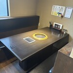 焼肉　萬輝 - (　´･ω･ ` )σテーブル席