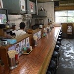 キャプテン - いのししラーメン専門店キャプテンの内観