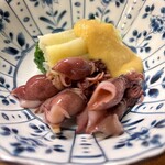 雨風 - ホタルイカ酢味噌