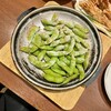 庄内魚河岸酒場 潮彩 - 「だだちゃ豆焼き」(580円)