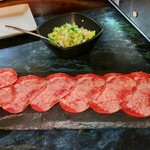 上タン　ねぎ塩　1800円