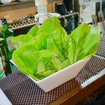 焼肉食堂 リキ太郎 - サンチュ　400円も追加で