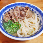 手打ちうどん ぶれーど・う - 肉うどん