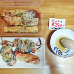 手打ちうどん ぶれーど・う - 天ぷら各種