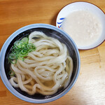 手打ちうどん ぶれーど・う - かけ小ｗｉｔｈガイジン