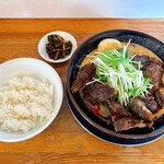 麺屋　たか - 担々麺（税込1,370円）ライス付き