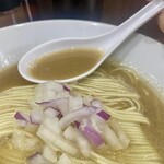 ヌードル＆スパイスカレー 今日の1番 - 僕訪問回数で多く出ている本日の2種(カマス)のスープ※長崎産と九十九里(千葉)産！