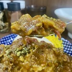 ヌードル＆スパイスカレー 今日の1番 - 薄切り牛バラカレー　あっぷ