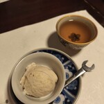 酒肴 新屋敷 - さくらのジェラードとお茶