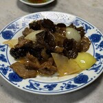 哈爾濱飯店 - 牛肉のオイスターソース炒め
