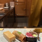 鮨 つぼみ - 定番3品（太巻き・お稲荷さん・たまご）