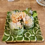 タイ屋台料理＆ヌードル オシャ - ランチセット・生春巻き