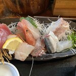 魚康 - おまかせ刺し盛り