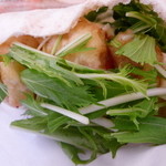 ミックスプラスベーカリー - 白身のフリット ピリ辛ソースあえ ¥300