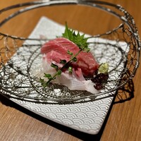 Japanese Restaurant KINZA - 鮪と鯛のお造り