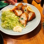 はなふさ - 海老のすり身をレンコンで挟み揚げしたようなの
食感よし