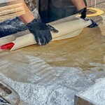 浅草真九郎 - 巻き取りながら叩きつける