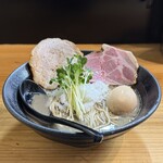 自家製麺 TANGO - 鶏白湯煮干そば