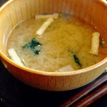 しんぱち食堂 - 味噌汁